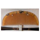 LLR - Japanese Hair Comb in Frame with Hairpin