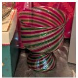 LLR - Water Globe Santa with Beaded Snowmen, Lenox & Mikasa Christmas Decor & Serving Dish