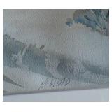 LLR - Marian Alstad Watercolor Landscape - Framed