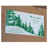 LLR - Marian Alstad Watercolor Landscape - Framed