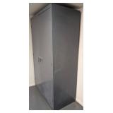 G - Grey Metal Storage Cabinet - 48W x 24D x 78H, Double Doors
