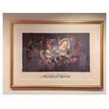 LLR - Pamela Derby Dalton Carousel of Dreams Serigraph Symphony Ball 1990,(190/500)