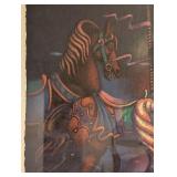 LLR - Pamela Derby Dalton Carousel of Dreams Serigraph Symphony Ball 1990,(190/500)