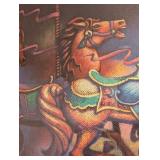 LLR - Pamela Derby Dalton Carousel of Dreams Serigraph Symphony Ball 1990,(190/500)