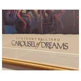 LLR - Pamela Derby Dalton Carousel of Dreams Serigraph Symphony Ball 1990,(190/500)