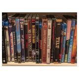 LLR - Assorted DVDs & Blu-ray Discs - Mixed Movie & TV Titles on Shelf