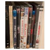 LLR - Assorted DVDs & Blu-ray Discs - Mixed Movie & TV Titles on Shelf