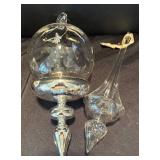 LR - Dazzling Silver & Clear Christmas Balls