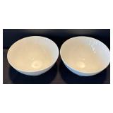 LR - Wonderful White Serving Pieces by The Cellar, Block, BIA and More