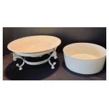 LR - Wonderful White Serving Pieces by The Cellar, Block, BIA and More