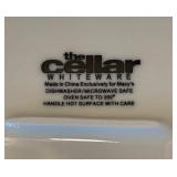 LR - Wonderful White Serving Pieces by The Cellar, Block, BIA and More