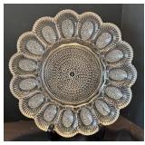 P - Crystal and Clear Glass Serving Platters & Dishes