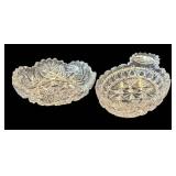 P - Crystal and Clear Glass Serving Platters & Dishes