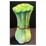 K - Leaf Pattern Green Ceramic Serving Set