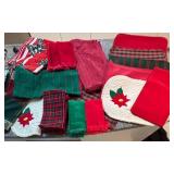 LR - Festive Holiday Linens Set - Tablecloths, Napkins, Towels and More