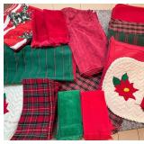 LR - Festive Holiday Linens Set - Tablecloths, Napkins, Towels and More