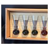 P - World Market Ball Cordials - Set of Eight Glasses