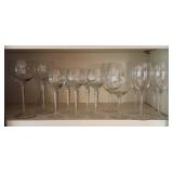 DR - Crystal and Clear Glass Stemware Collection - Assorted Styles