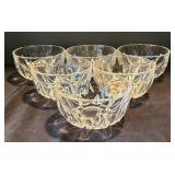 K - Six Classy Crystal Bowls