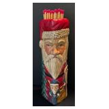 P - Fitz & Floyd Santa Essentials Plate & Match Holder