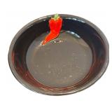 P - Two Bold Black Serving Bowls