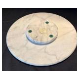 P - Marble Lazy Susan