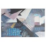 P - Geometric Abstract Print