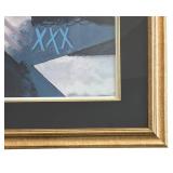 P - Geometric Abstract Print