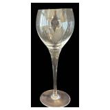 P - Tulip Style Stemware - 9 Glasses