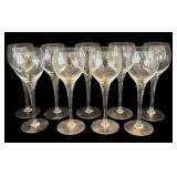 P - Tulip Style Stemware - 9 Glasses