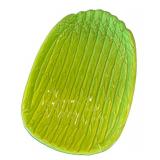 P - Leaf-Lettuce Pattern Ceramic Serving Platters & Bunny-Lidded Lettuce Bowl