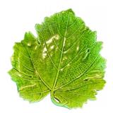 P - Leaf-Lettuce Pattern Ceramic Serving Platters & Bunny-Lidded Lettuce Bowl