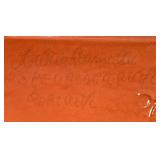 P - Fish Motif Ceramic Platter - Vibrant Goldfish Scene