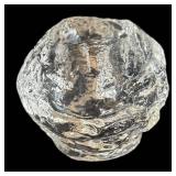 K - Two Kosta Boda Snowball Candleholders