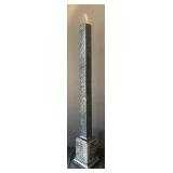 P - Black Marble Obelisk