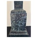 P - Black Marble Obelisk