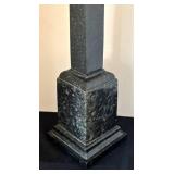 P - Black Marble Obelisk
