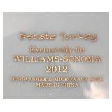 P - Williams-Sonoma Estate Turkey Bowls - Set of 5