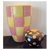 P - Pottery Barn & Ashley Ashpole Vases