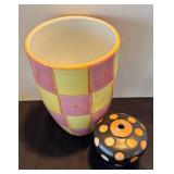 P - Pottery Barn & Ashley Ashpole Vases