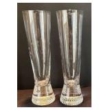 K - Pair of Krosno Verve Champagne Flutes