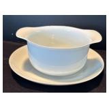 K - Set of Six Hutschenreuther Tavola Bowls with Underplates