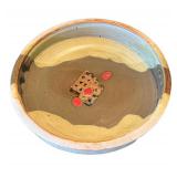 DR - Pretty Signed Pottery Bowl