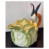 K - Vintage Fitz & Floyd Kensington Rabbit Teapot