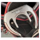 G - Golf Bag with Adams Golf & TaylorMade Clubs in Suncast Organizer with FootJoy Shoes