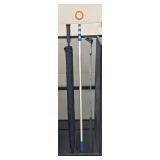 G - Golf Bag with Adams Golf & TaylorMade Clubs in Suncast Organizer with FootJoy Shoes