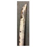 G - Katana Sword - Vintage Japanese 35.5-Inch Overall Length With Scabbard