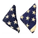 G - Two American Flags