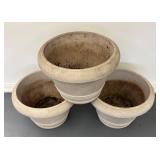 G - Trio of Terrific Planters