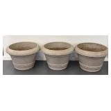 G - Trio of Terrific Planters